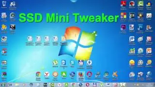 Быстрая настройка Windows 7 под использование SSD диска программой SSD Mini Tweaker.