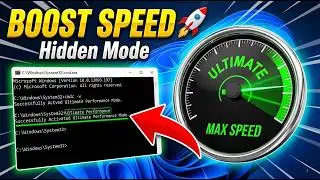 How to Enable Ultimate Performance Mode in Windows 11 (1 Command ⚡)
