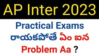 ap inter 2023 is there any problem if we did not write practical exams in telugu