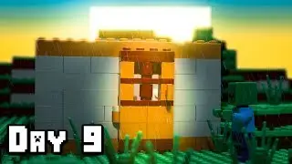 LEGO Minecraft Survival Day 9 (Stop Motion Animation)