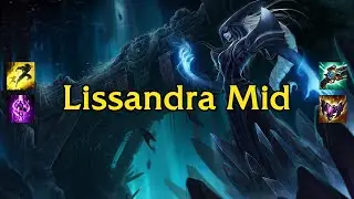 SoloQ Master Lissandra midlane gameplay by Hi im Dazzle