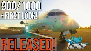 LATEST CRJs To Microsoft Flight Simulator 2020 | AEROSOFT CRJ 900/1000