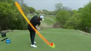 Jon Rahm Golf Swing on Shot Tracer Pro