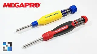 MEGAPRO NEW RELEASE AND THEIR RATCHET AND STAINLESS MULTIBITS SCREWDRIVERS!