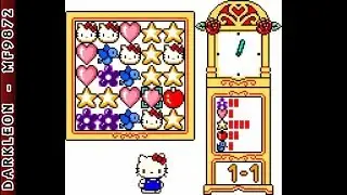 Game Boy Color - Hello Kitty no Beads Koubou © 1999 Imagineer - Gameplay