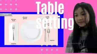 TABLE SETTING II JENNIELYN VLOG