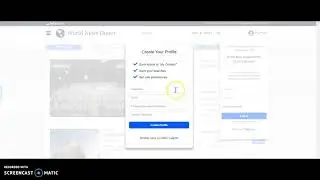 Creating a profile in World News Digest
