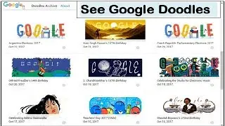 how to see Google Doodles with 'google 1998' search trick try this google doodles