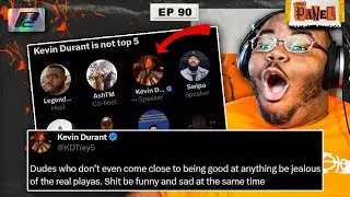Kevin Durant FIRES BACK at @LegendOfWinningNBA on Twitter | THE PANEL EP90