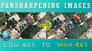 Pansharpening images in ArcGIS (enhance quality of your images)