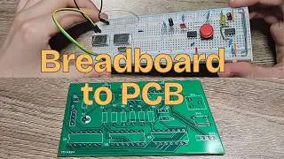 My FIRST Printed circuit board!