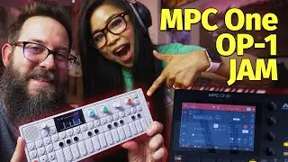 MPC One and OP-1 Jam // Beat Making // Sampling the OP-1