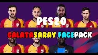 PES 20 GALATASARAY FACEPACK!! Link in the description