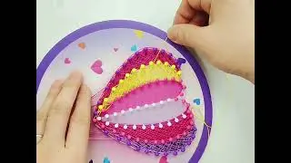 Набор Стринг Арт String Art   Картины с помощью гвоздей и нитей D20
