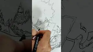 ISSO MUDA  sua arte final ( hachuras) #shorts #hachuras