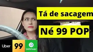⚠️⚠️⚠️ 99 POP cada dia mais, dando tiro no pé. #uber #99pop #indriver #xis