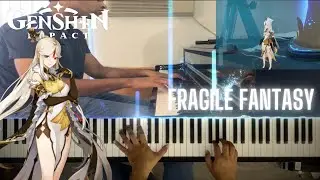 Fragile Fantasy - Genshin Impact Dragonspine OST - Piano
