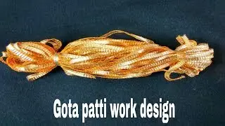 Gota work | gota Patti work Saree | hand embroidery | gota Patti work | gota embroidery work