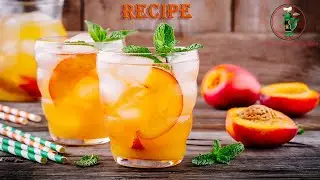 REFRESHING MARDI GRAS PEACH SCHNAPPS COCKTAIL RECIPE| HOW TO VIDEO