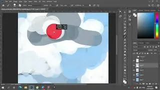 |Speed Painting| Vẽ mây