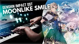 「Moonlike Smile」GENSHIN IMPACT Vortex of Legends (Dragonspine) OST / Beautiful Piano Solo + Sheets!