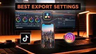HIGH-QUALITY Export Settings for Instagram & TikTok in DaVinci Resolve