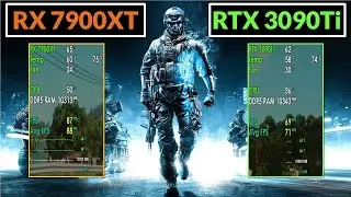RX 7900 xt vs RTX 3090Ti Gaming Benchmarks Reality Testing FPS