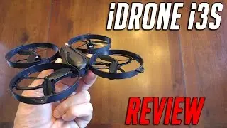 YiZhan iDrone i3s Micro Drone with HD camera, Review & Flight