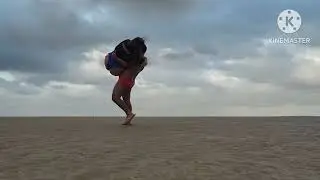 Cradle Carry on the Beach