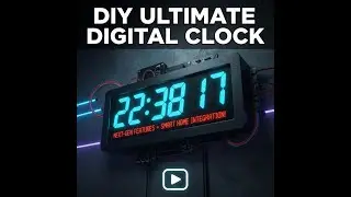 Digital Clock Using HTML CSS JavaScript | Live Clock Project