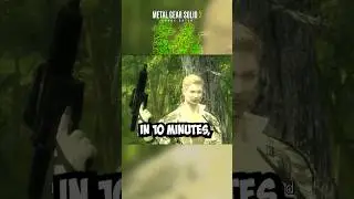 I’ll give you 10 minutes.  #metalgearsolid