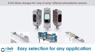 Omron E3AS Photoelectric Sensors | Easy selection for any application