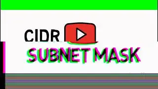 How to Convert CIDR Notation value into Subnet Mask | Animation Video