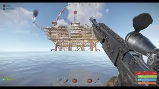 Rust - Marching Heavy's at Large Oil Rig