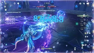 C0R1 Neuvilette floor 12 first half 64s speedrun (no book)