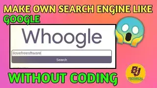 How to make search engine like google | How to build a search engine