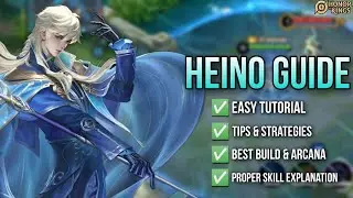 HOK: HEINO COMPLETE GUIDE & TIPS | BEST BUILD 2024 | Honor of Kings