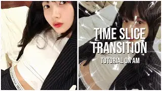 Time slice transition tutorial on Alight Motion
