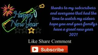 THANKS TO ALL MY SUBCRIBERS