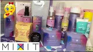 Годовой запас косметики от Mixit. Распаковка посылки с выигрышем.