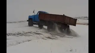 БЕЗУМНАЯ КАТКА на ГАЗ 53 дизель!!!