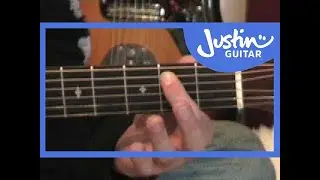 Easy Acoustic Solo Blues Lesson #2of3 (Guitar Lesson PR-001) How to play