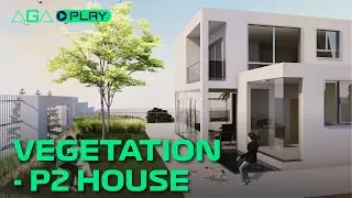 PHOTOSHOP FOR ARCHITECTURE - Vegetation – P2 House | AGA Play