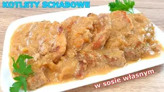 Insanely delicious and soft pork chops in their own sauce 👌 correct recipe from an old book