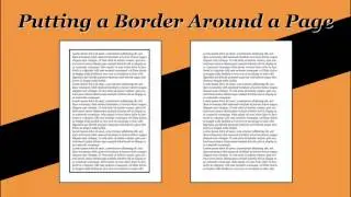 40. Putting a Border Around a Page