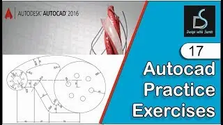 Autocad practice exercises 17