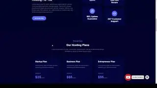 Hostic  Web Hosting Company Elementor Template Kit isometric hosting