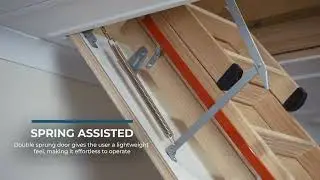 Deluxe Wooden Loft Ladder