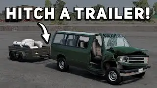 How to Attach a Trailer!! - BeamNG Drive Guide