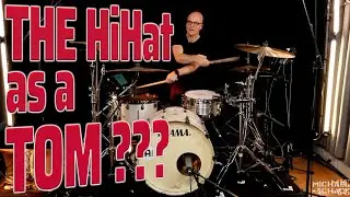 Drummer Schack uses the HiHat as a Tom ?!